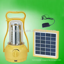 green source Plastic ABS/Transparent PC led lantern camping solar party lantern